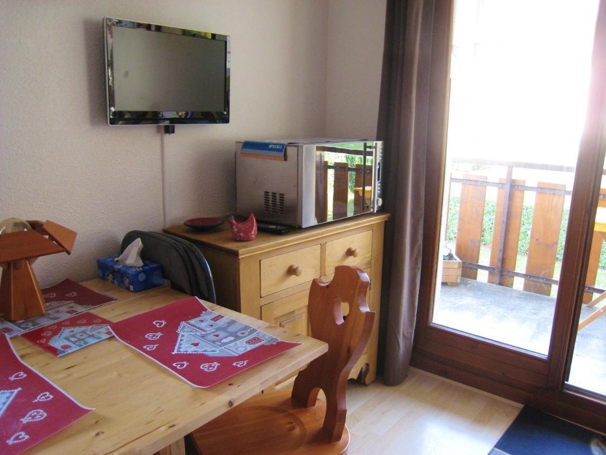 Appartement Au Pied Des Pistes, Avec Vue Sur La Montagne Bernex Exterior foto